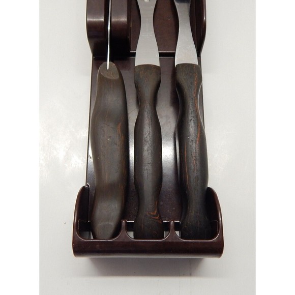 Cutco 3 Piece Kitchen Utensil Set Forks Spatula Wall Rack 1026, 1027, 1028 USA - Picture 3 of 12